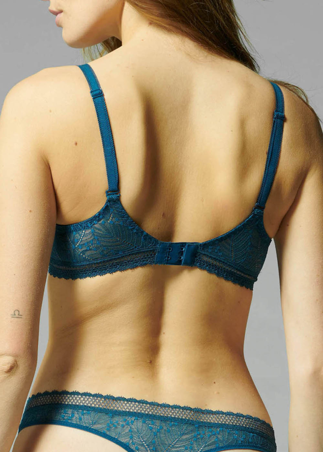 Soutien-gorge Padding Simone Prle Bleu Mystre