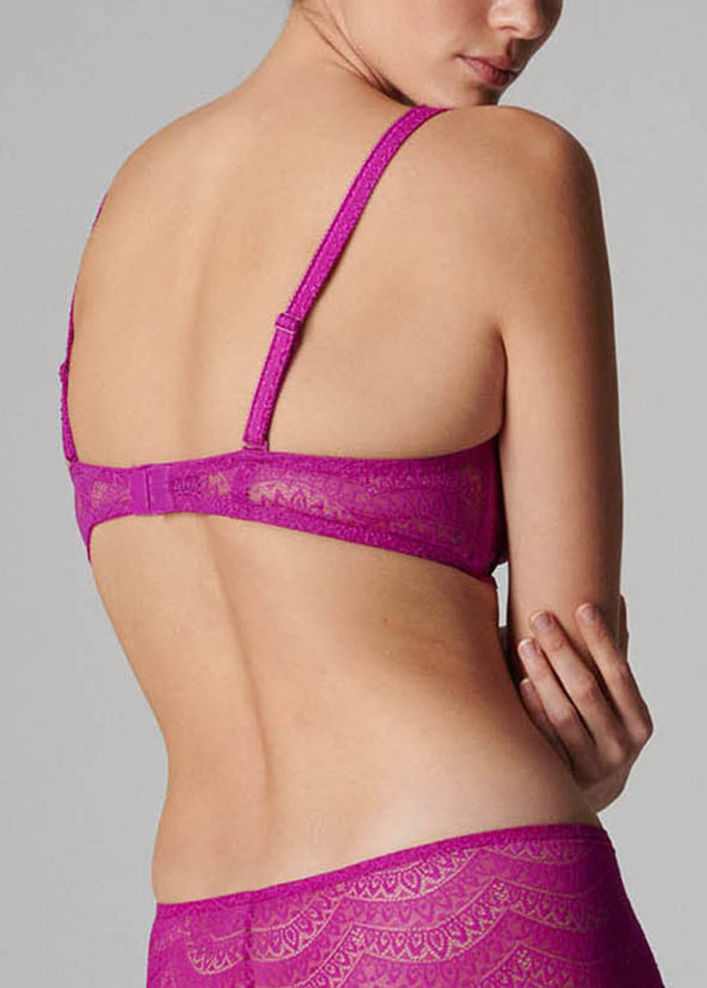 Soutien-gorge Triangle sans Armatures Simone Prle Bougainvillier