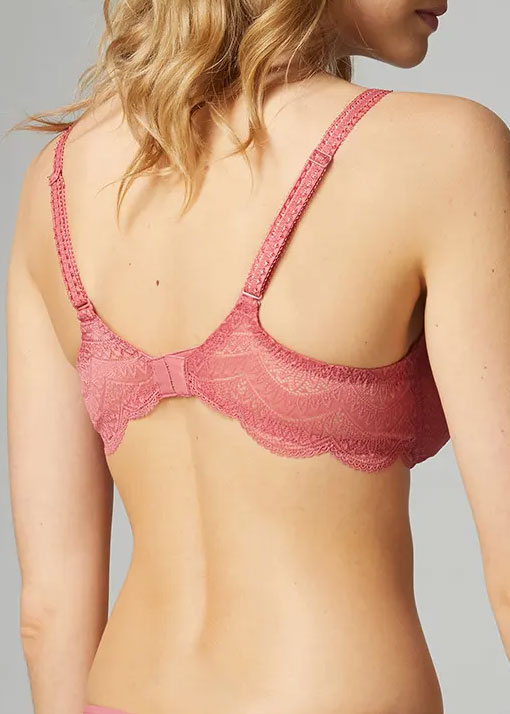 Soutien-gorge Emboitant avec Armatures Simone Prle Rose Blush