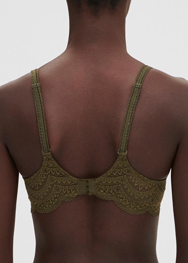 Soutien-gorge Emboitant avec Armatures Simone Prle Vert Aventure