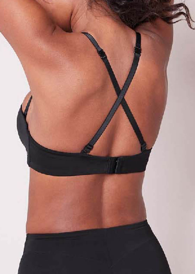 Soutien-gorge Bandeau Multi-positions Simone Prle Noir