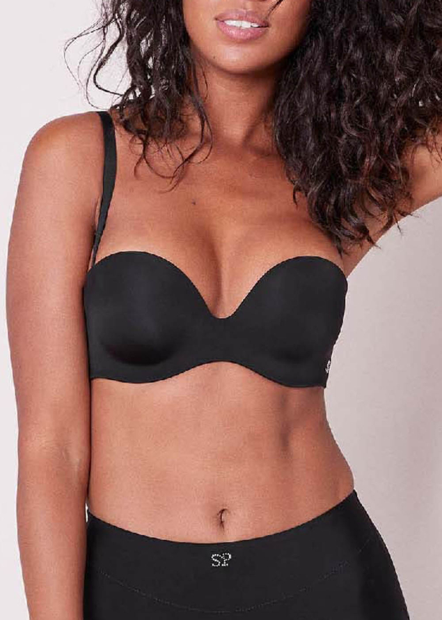 Soutien-gorge Bandeau Multi-positions Simone Prle Noir