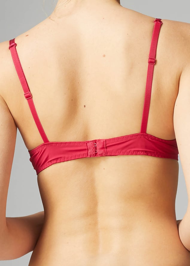 Soutien-gorge Corbeille Simone Prle Cranberry