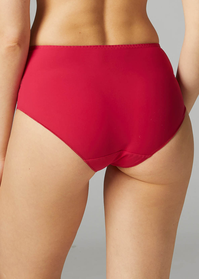 Culotte Taille Haute Simone Prle Cranberry