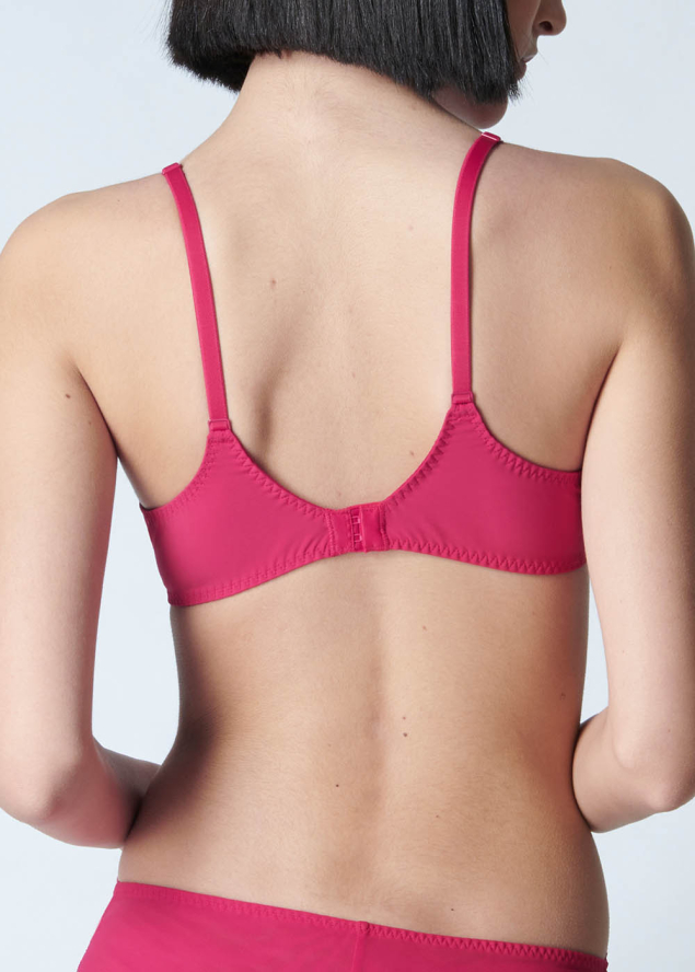 Soutien-gorge Dcollet Plongeant avec Armatures Simone Prle Cranberry