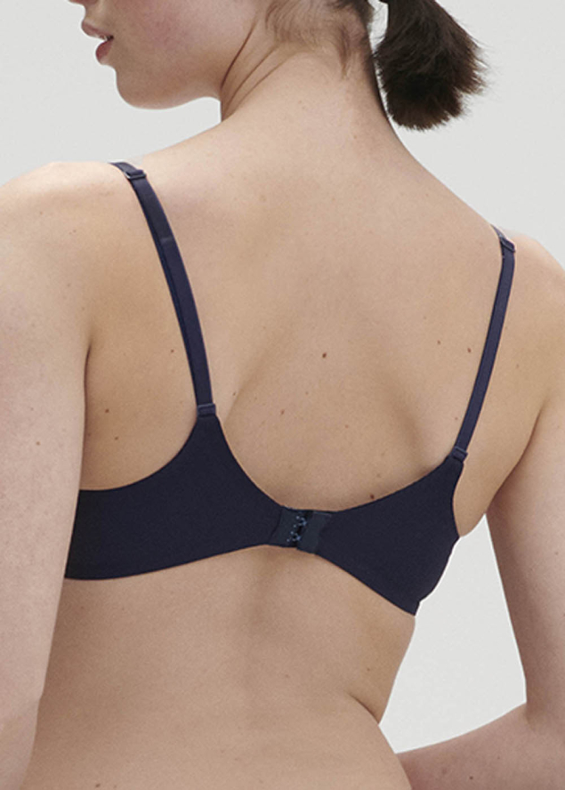 Soutien-gorge Dcollet Plongeant avec Armatures Simone Prle Bleu cosmic