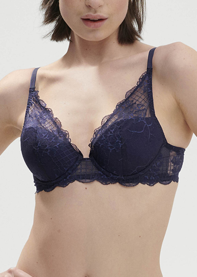 Soutien-gorge Pus-up Triangle avec Armatures Simone Prle