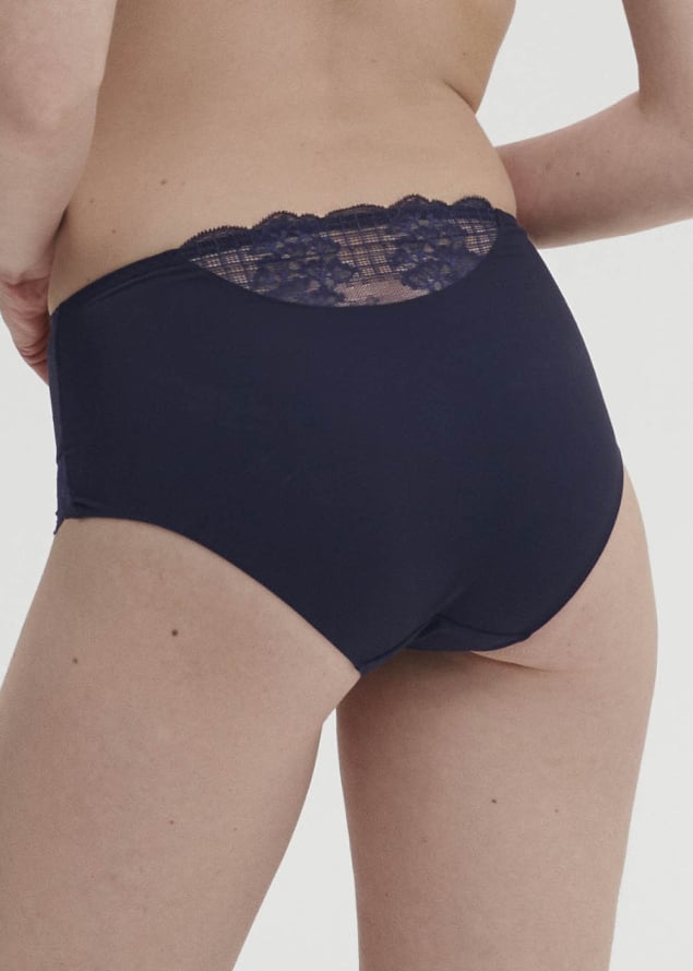 Culotte Taille Haute Simone Prle Bleu cosmic