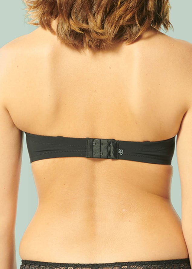 Soutien-gorge Bandeau avec Armatures Simone Prle Noir