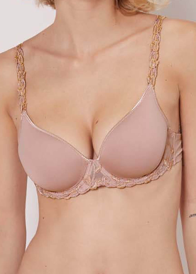 Soutien-gorge Galb Spacer Simone Prle Rose Taupe