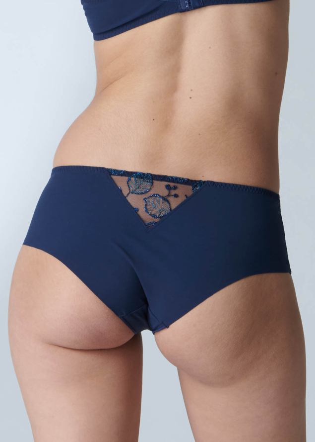 Shorty Simone Prle Bleu Infini