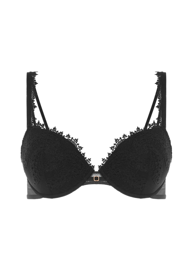 Soutien-gorge Push Up  Armatures Simone Prle Noir