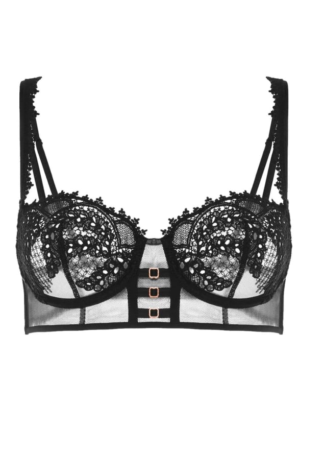 Soutien-gorge Corbeille  Armatures Simone Prle Noir