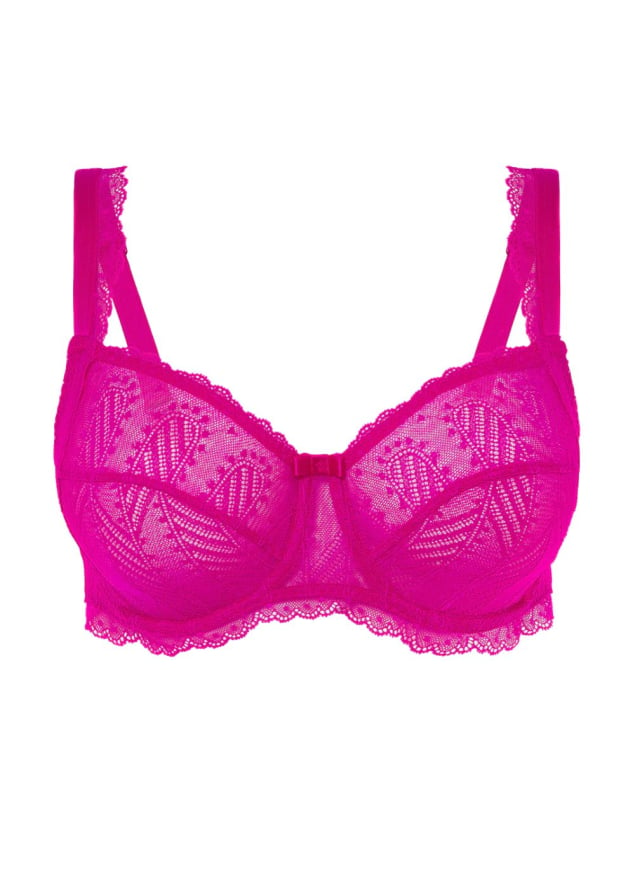 Soutien-gorge Embotant  Armatures Simone Prle Rose Hibiscus