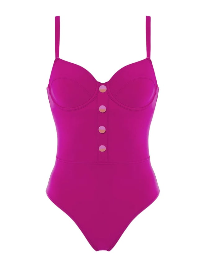 Maillot de bain 1 pice de bain avec armatures Maillots de Bain Simone Prle Rose Hibiscus