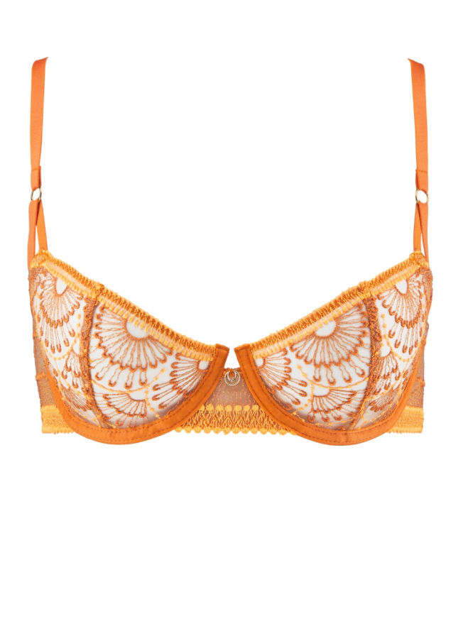 Soutien-gorge Corbeille  Armatures Aubade Orange Pulp