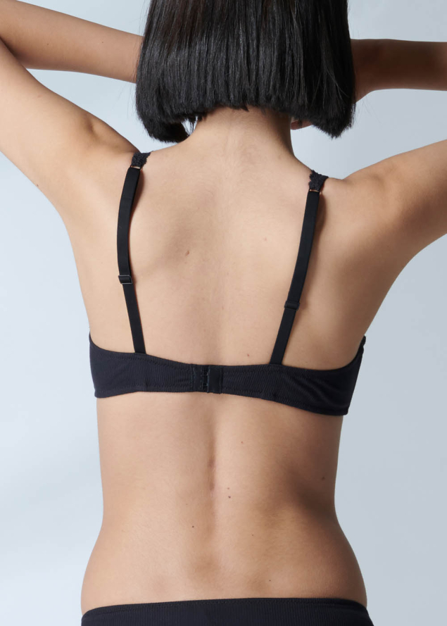 Soutien-gorge Triangle sans Armatures Simone Prle Noir