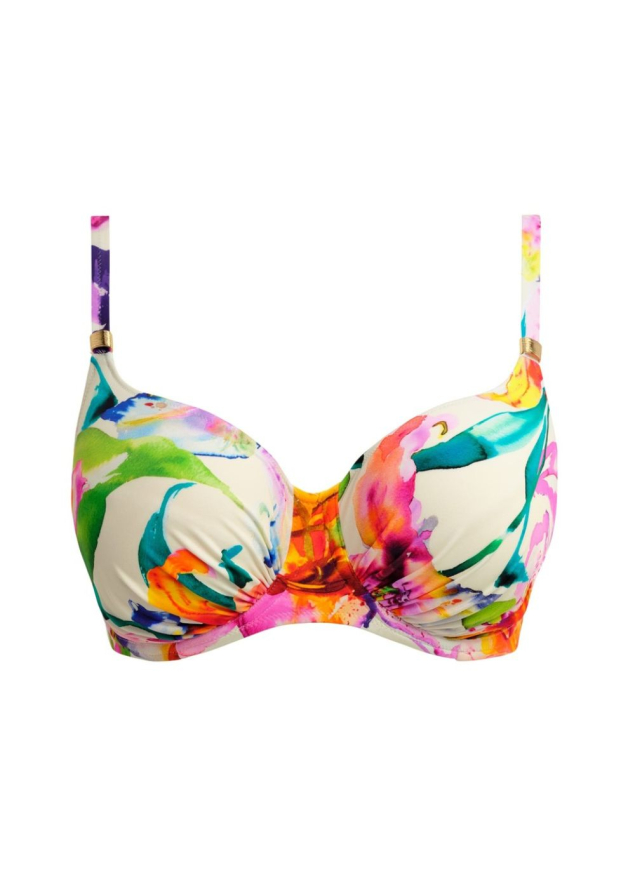 Haut de Bikini Emboitant Pliss  Armatures Maillots de Bain Fantasie 