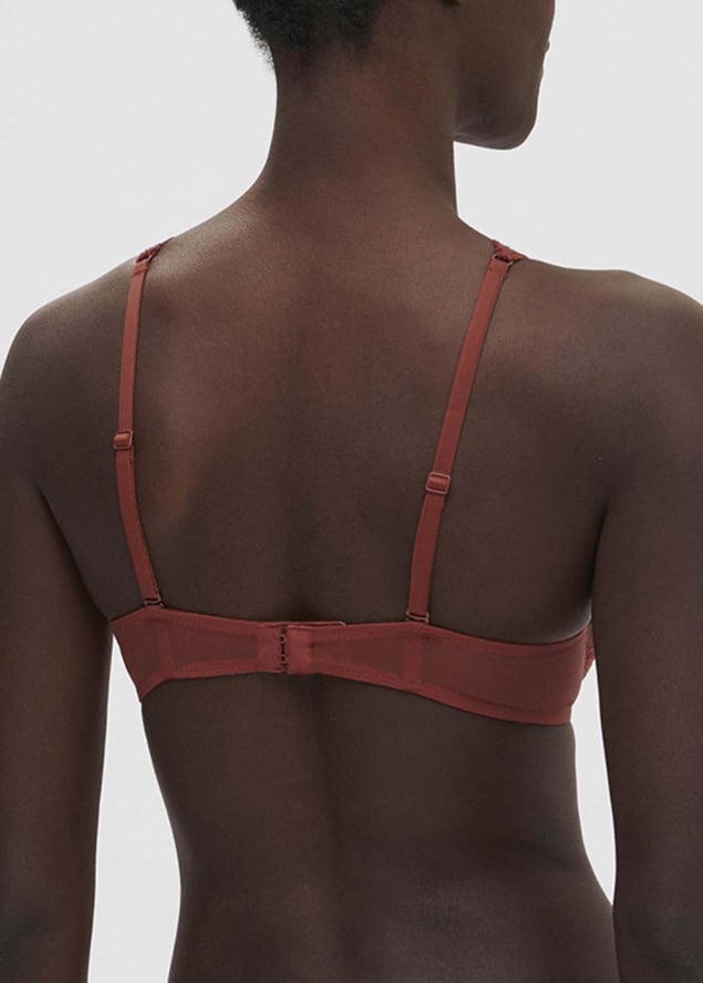 Soutien-gorge Corbeille avec Armatures Simone Prle Terre de Sienne