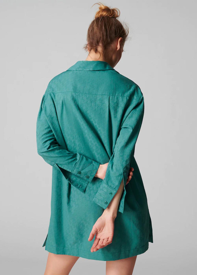 Chemise de nuit Simone Prle Vert Boral