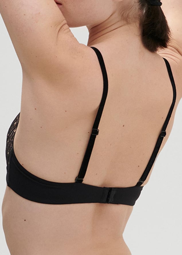 Soutien-gorge triangle sans-armatures Simone Prle Noir