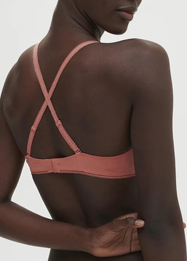 Soutien-gorge corbeille Simone Prle Rose Texas