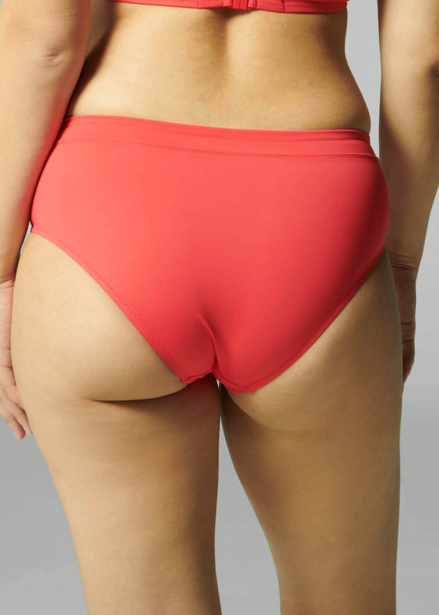 Culotte Taille Haute Maillots de Bain Simone Prle Cerise