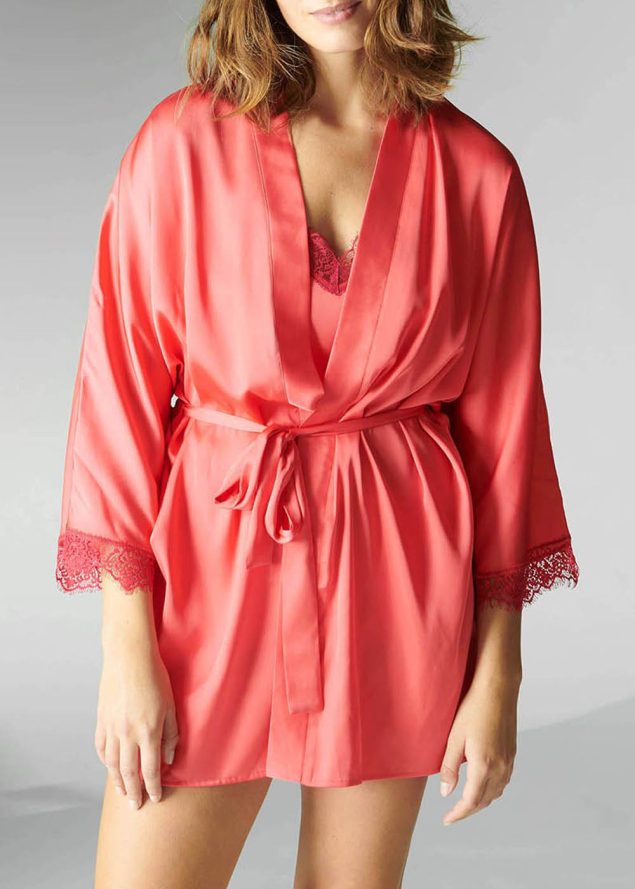 Kimono Simone Prle Rose Mon Amour