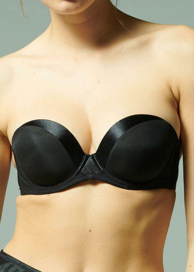 Soutien-gorge Bandeau Simone Prle Noir