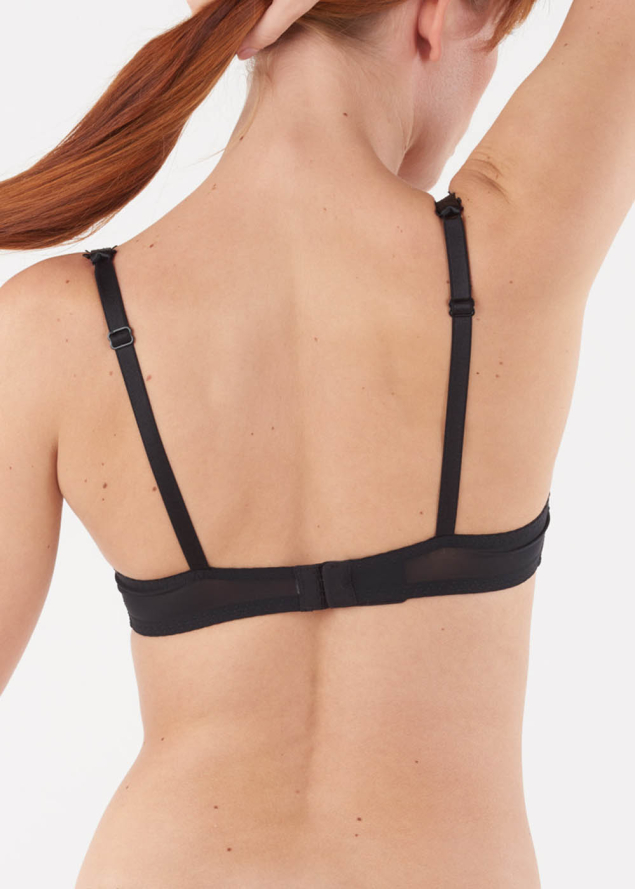 Soutien-gorge Corbeille avec Armatures Maison Lejaby Noir