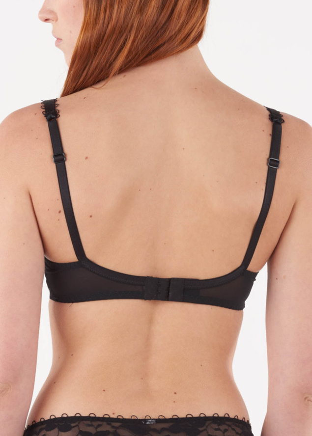 Soutien-gorge Emboitant avec Armatures Maison Lejaby Noir