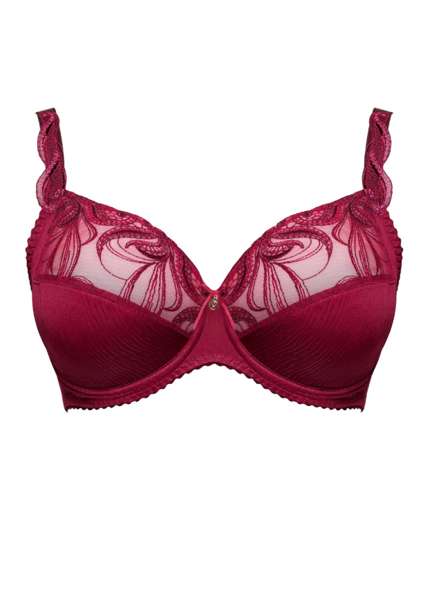 Soutien-gorge Emboitant Ulla Dessous Bordeaux