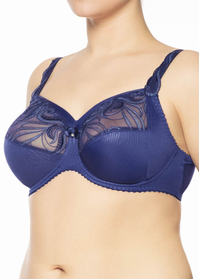 Soutien-gorge Emboitant Bonnets Profonds Ulla Dessous Saphir