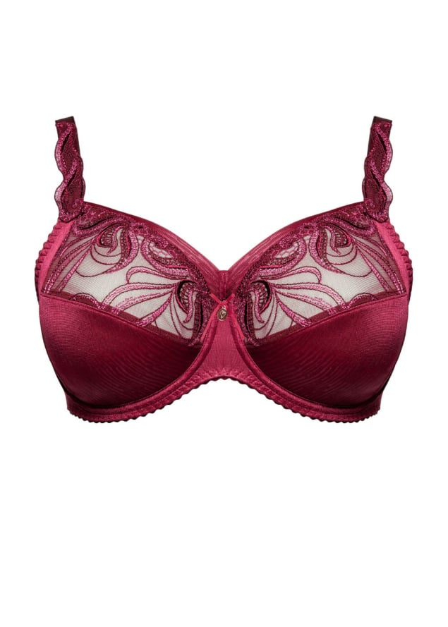 Soutien-gorge Emboitant Bonnets Profonds Ulla Dessous Bordeaux