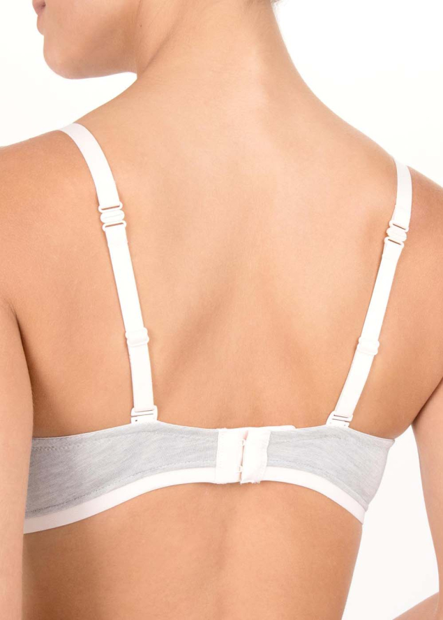 Soutien-gorge Coqu avec Armatures Conturelle Argent