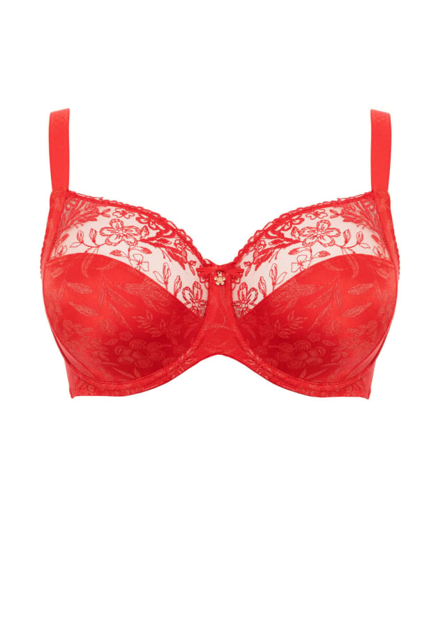 Soutien-gorge Emboitant Ulla Dessous Rouge Coquelicot