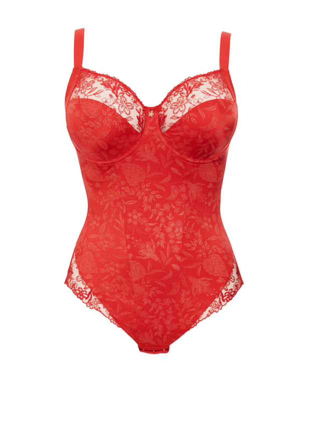 Body Ulla Dessous Rouge Coquelicot