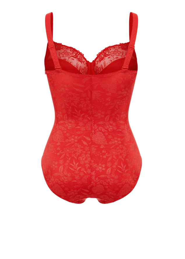 Body Ulla Dessous Rouge Coquelicot