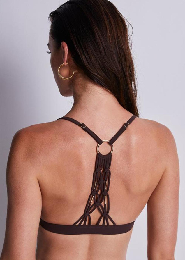 Haut de bikini triangle ouverture frontale Maillots de Bain Aubade 