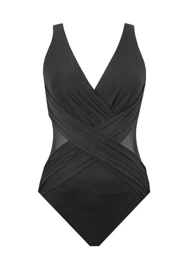 Maillot de Bain 1 Pice Maillots de Bain Miraclesuit Noir