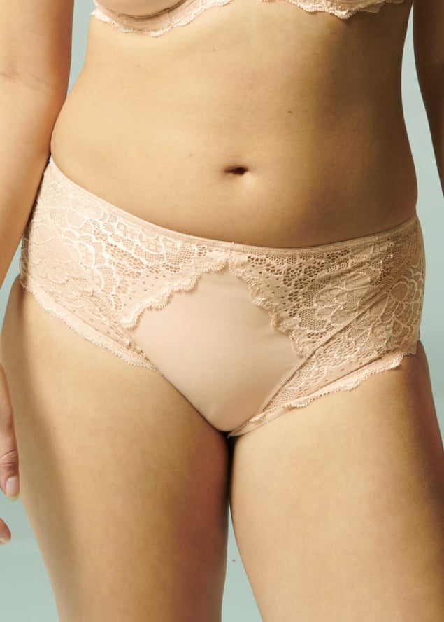 Culotte Taille Haute Simone Prle Peau Rose