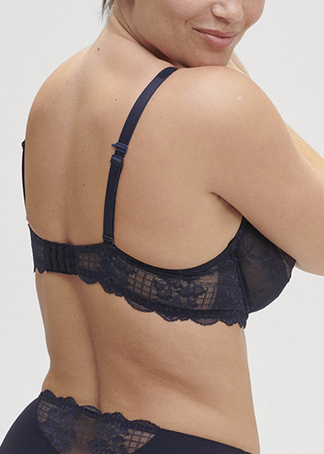 Soutien-gorge Corbeille avec Armatures Simone Prle Bleu cosmic