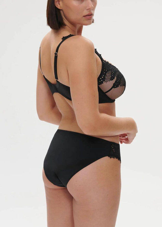 Soutien-gorge Bonnets Profonds  Armatures Simone Prle Noir