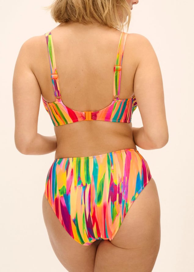 Bas de Bikini Slip Taille haute Maillots de Bain Freya 