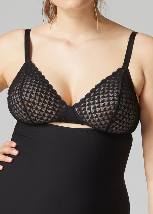 Soutien-gorge Triangle sans Armatures Simone Prle Noir