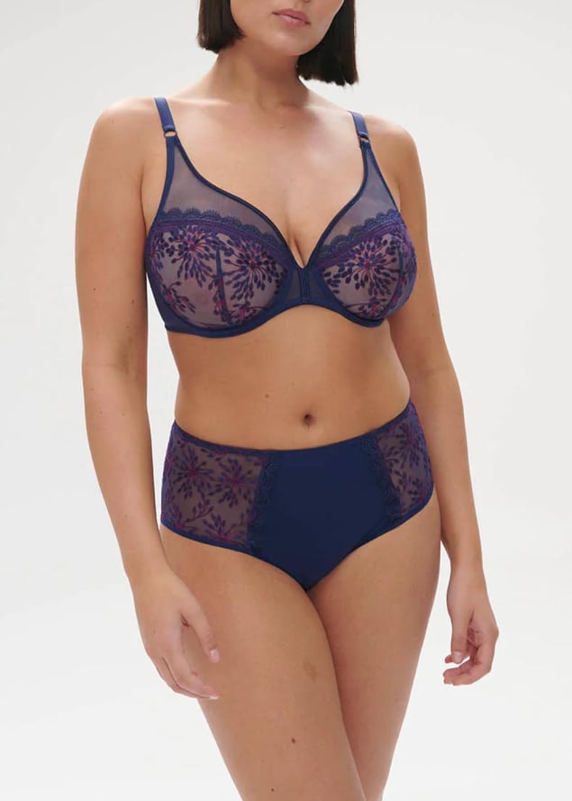 Soutien-gorge Dcollet Plongeant avec Armatures Simone Prle Midnight