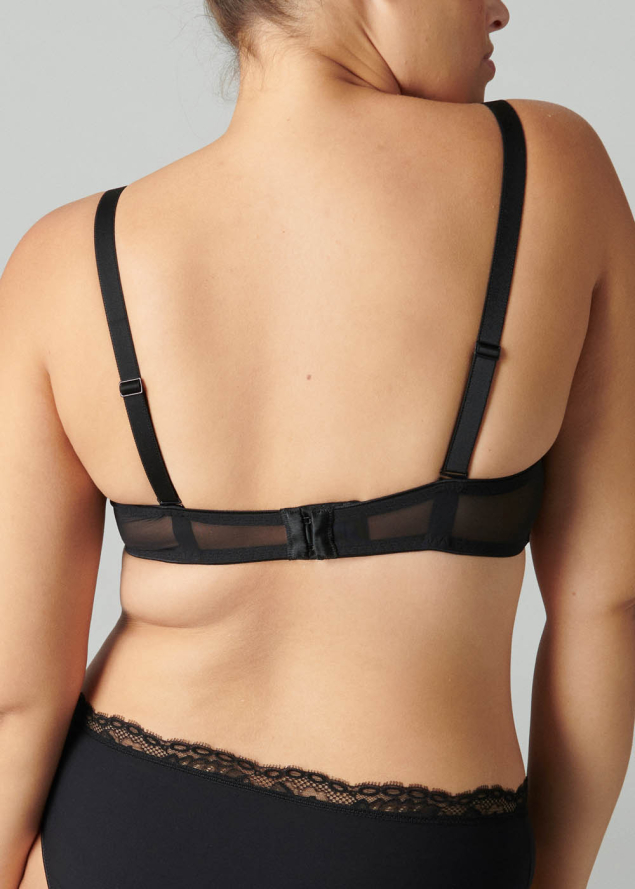 Soutien-gorge Triangle  Armatures Simone Prle Noir