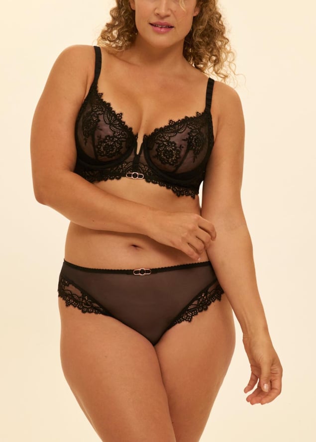 Soutien-gorge plongeant demi-mousse Simone P�r�le