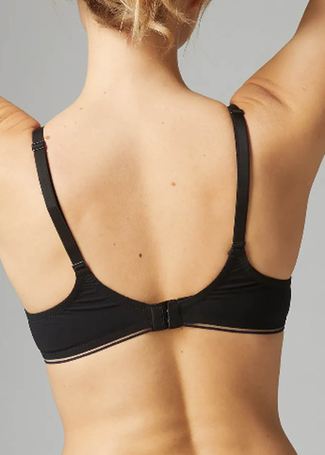 Soutien-gorge Dcollet Plongeant avec Armatures Simone Prle Noir