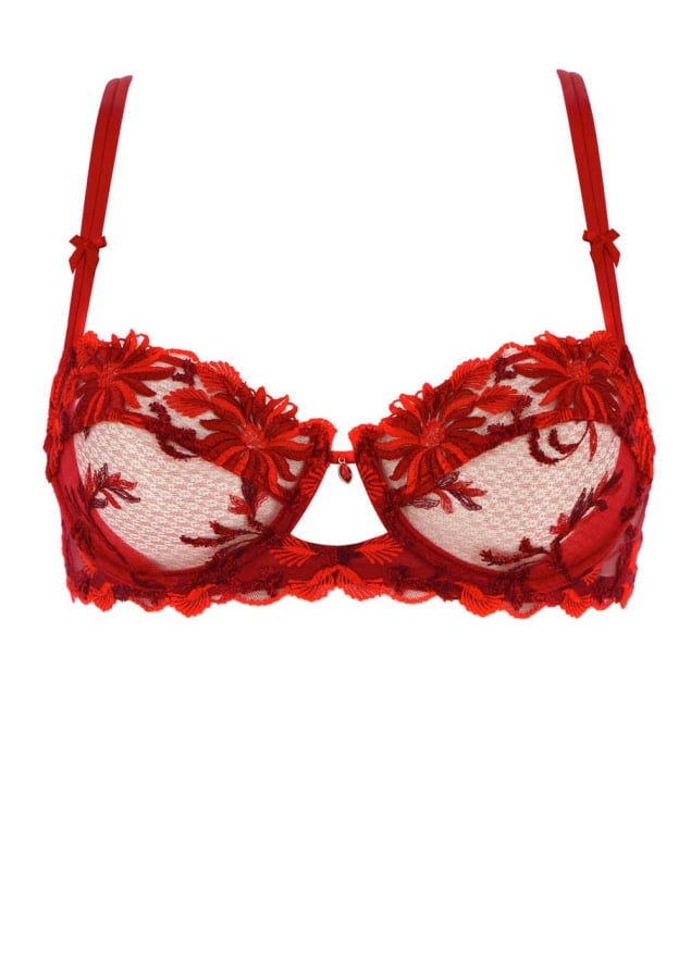 Soutien-gorge Corbeille Lise Charmel Rouge Aphrodite